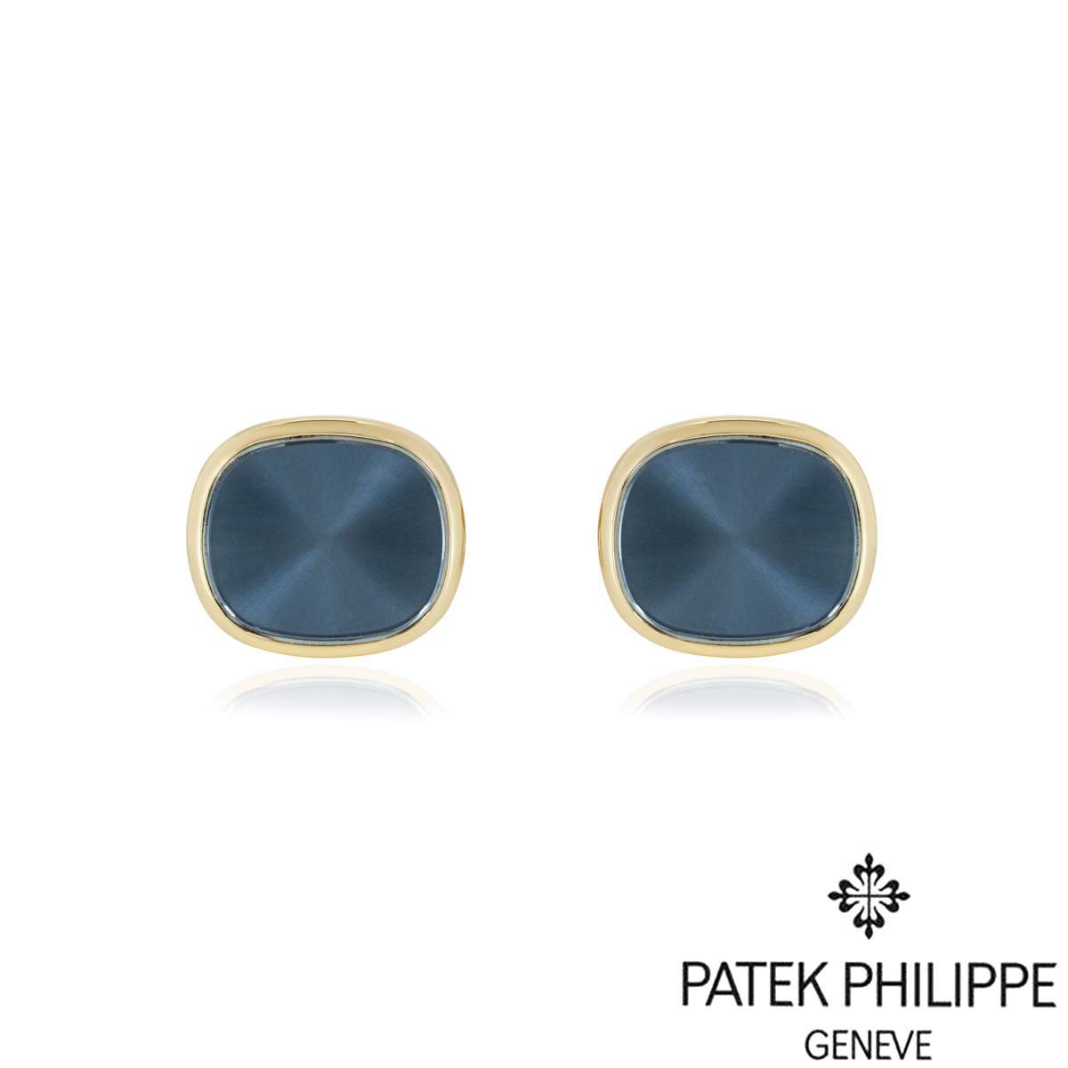 Patek Philippe Yellow Gold Ellipse Jumbo Cufflinks Patek Philippe Yellow Gold Ellipse Jumbo Cufflinks